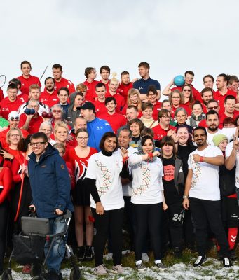 Danish Special Olympics Team Get Some Inside Tips Ahead Of Their Embarkation To Abu Dhabi UAE ambassador Fatema Khamis Almazrouei met up with the entire team